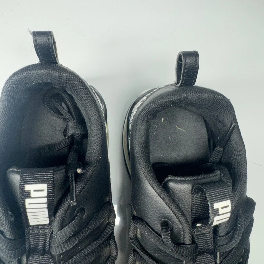 Puma Riaze Prowl Palm Athletic Shoes Sneakers‎ Women's Size 6 Black & White